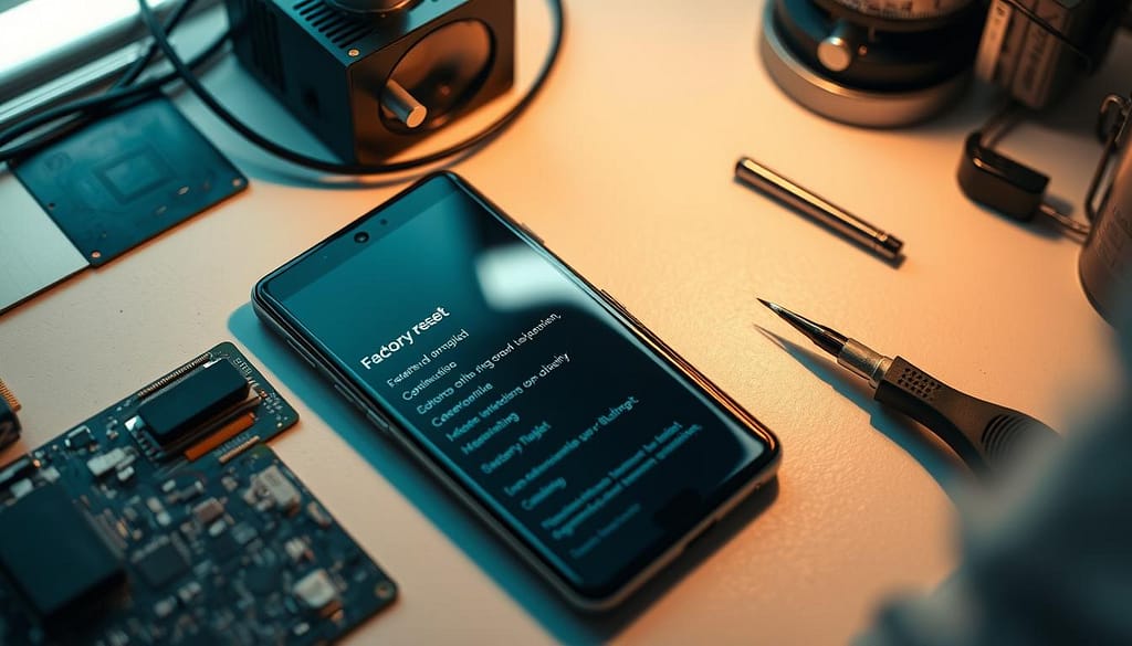 samsung galaxy s25 ultra factory reset process